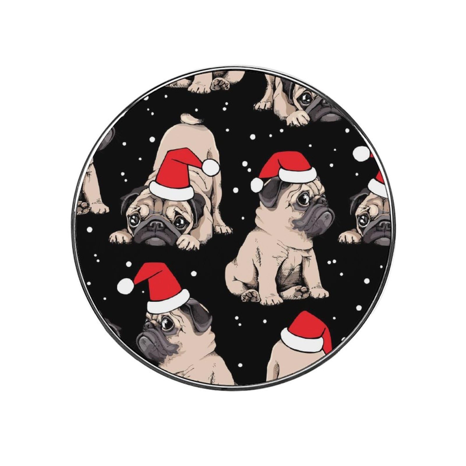 Cartoon Pug Refrigerator Magnet Decorative Locker Magnet For Kitchen And Office Home Décor
