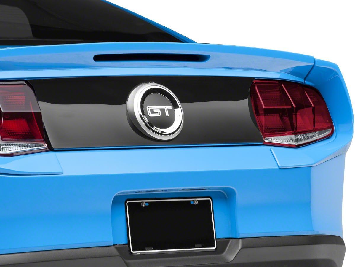 Decklid Smoked Translucent Panel | Sleek Stealth Rear Decklid Cover | No-Drill Installation | Compatible with Ford Mustang 2010–2012