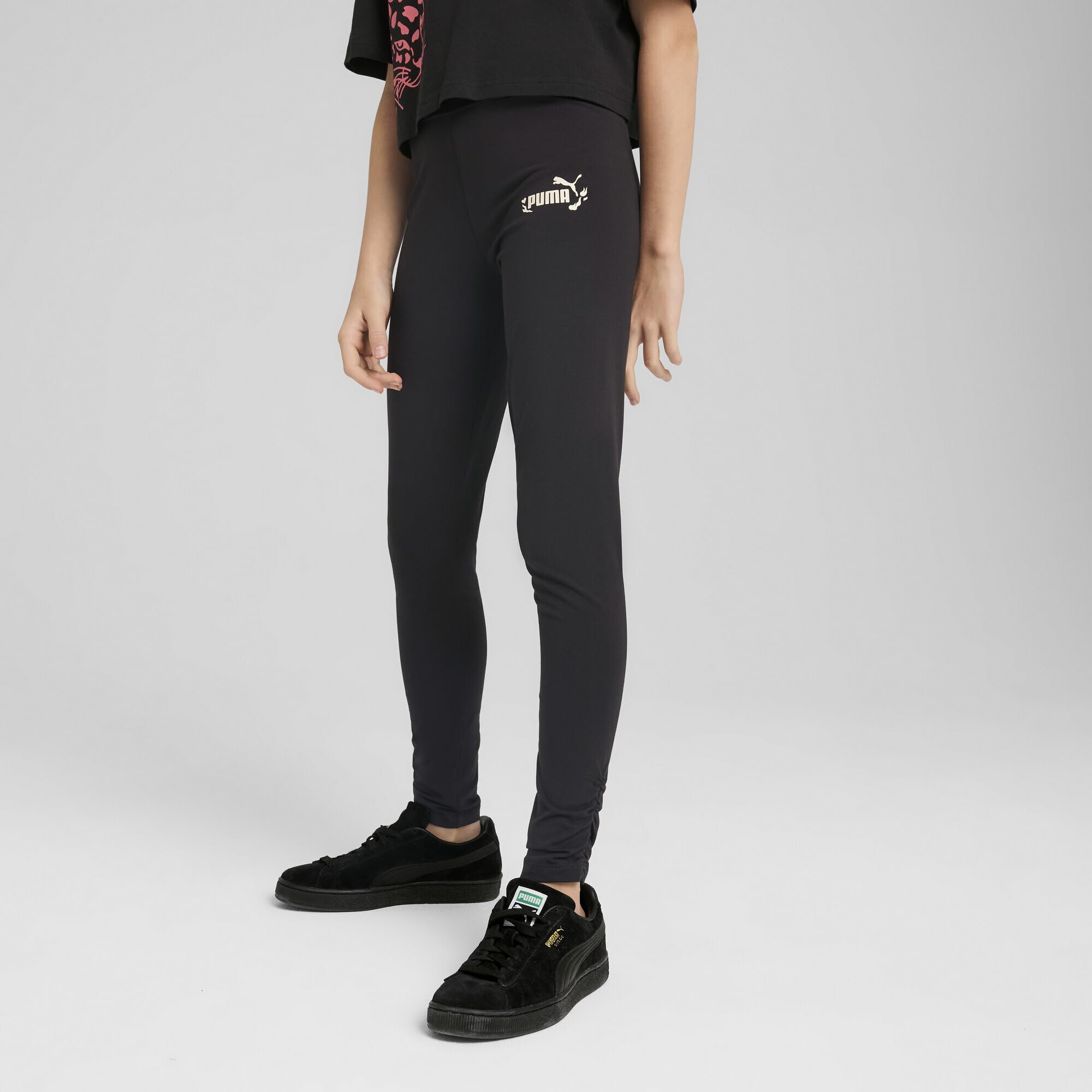 Puma Mädchen Jogginghose Damen Flaming Love Leggings G
