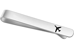 Pilot Tie Clip | Fly Safe Tie Clip | Aviation Gifts