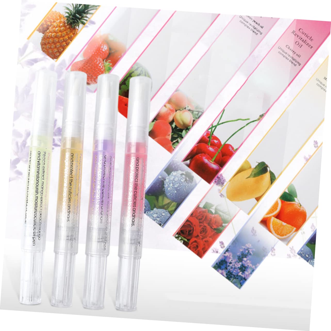10piezas Bolígrafos De Aceite Para Cutículas Bolígrafos Nutritivos Para Uñas Para Salón De Uñas Doméstico Para Manicura