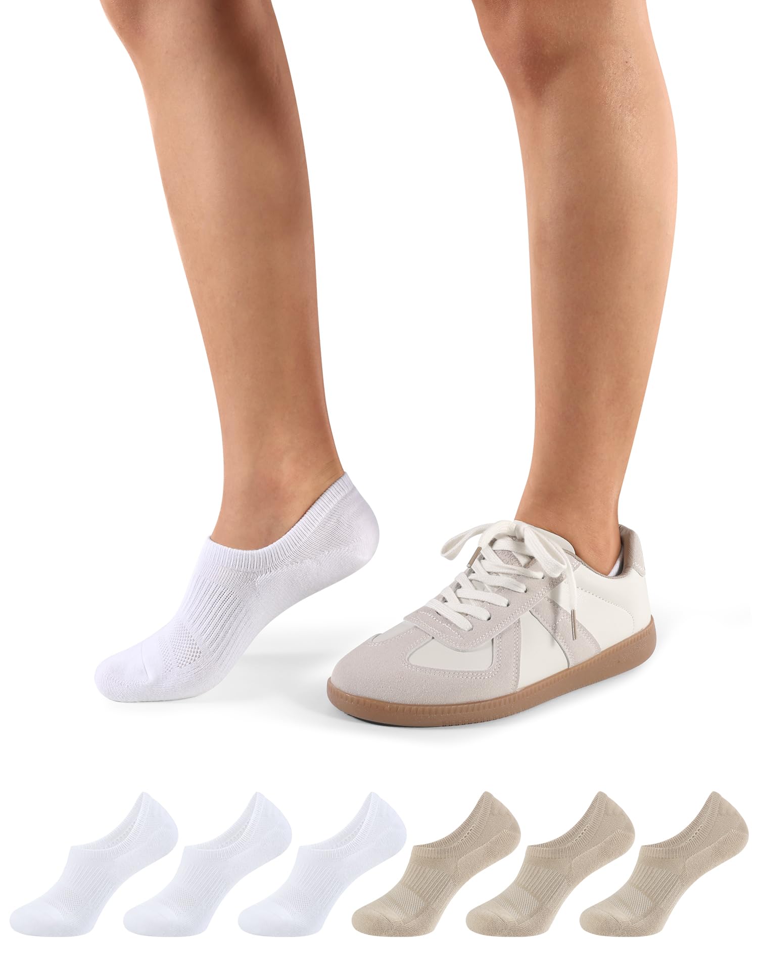 CLOSEMATE No Show Ankle Socks