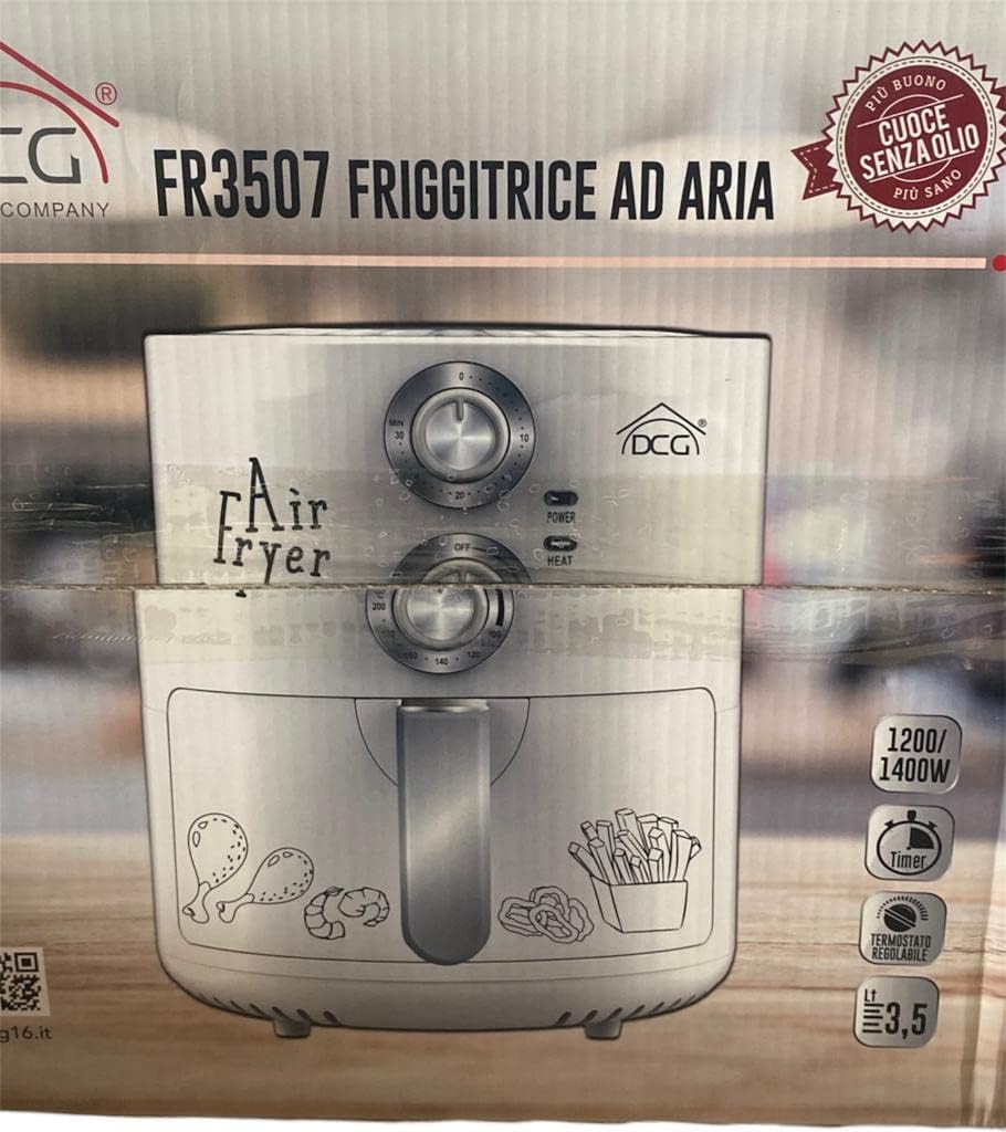 FRIGGITRICE AD ARIA DCG FR3507 FRIGGITRICE AD ARIA DCG FR3507