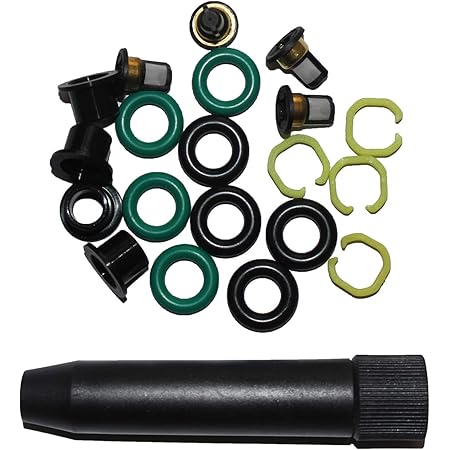 Amazon Com 4 Set Fuel Injector Repair Kit For Nissan Sentra Cube Versa Nv200 16600en200 Automotive