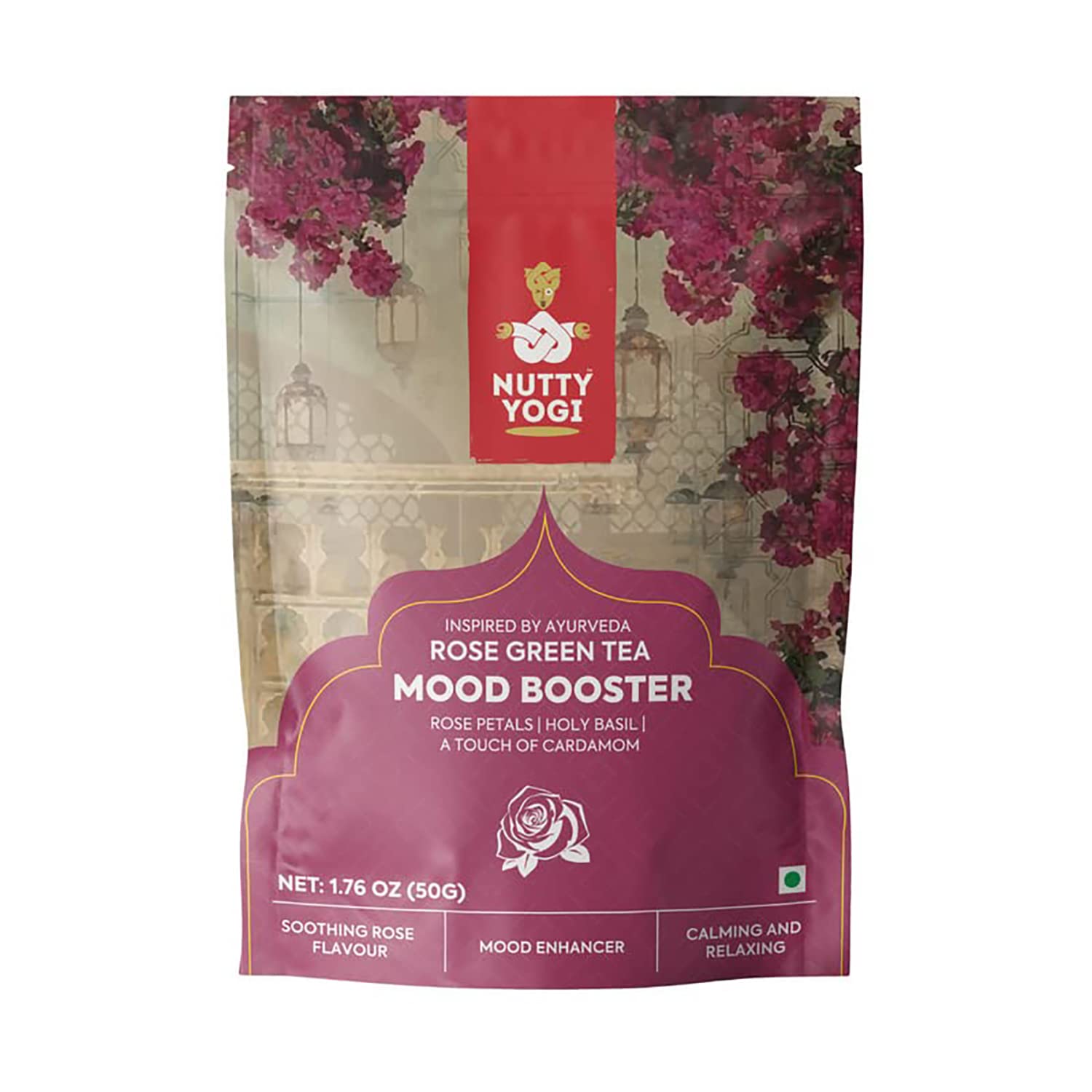 See full amazon price history chart for Nutty Yogi Mood Booster Tea | 50g | Rose Green Tea I 100% Natural I Calming I Stimulating I Herbal Tisane Nutty Yogi Mood Booster Tea | 50g | Rose Green Tea I 100% Natural I Calming I Stimulating I Herbal Tisane (B0844KFT9R) Amazon Price History, Amazon Price Tracker