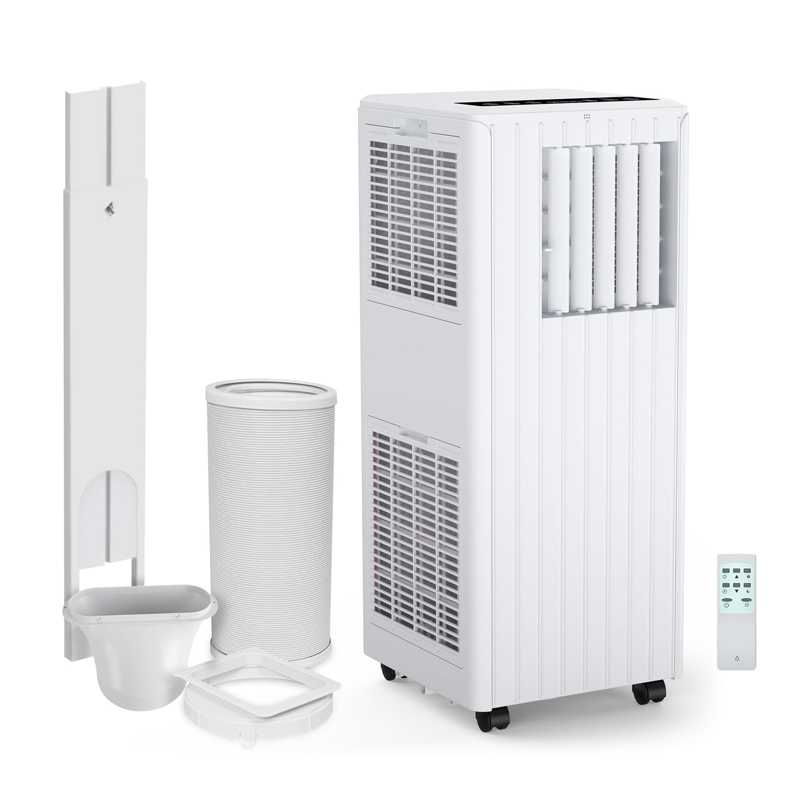 Aptliton White Air Conditioning Unit,Portable Air Conditioners, 3-In-1 Cooling Dehumidifier Fan Mode, Energy Efficient Cooling Lightweight