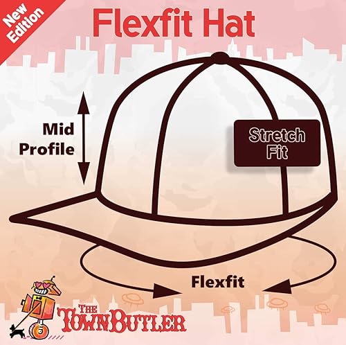 Miniatura 4 de Rozen - Flexfit Adult Mens Baseball Cap Hat