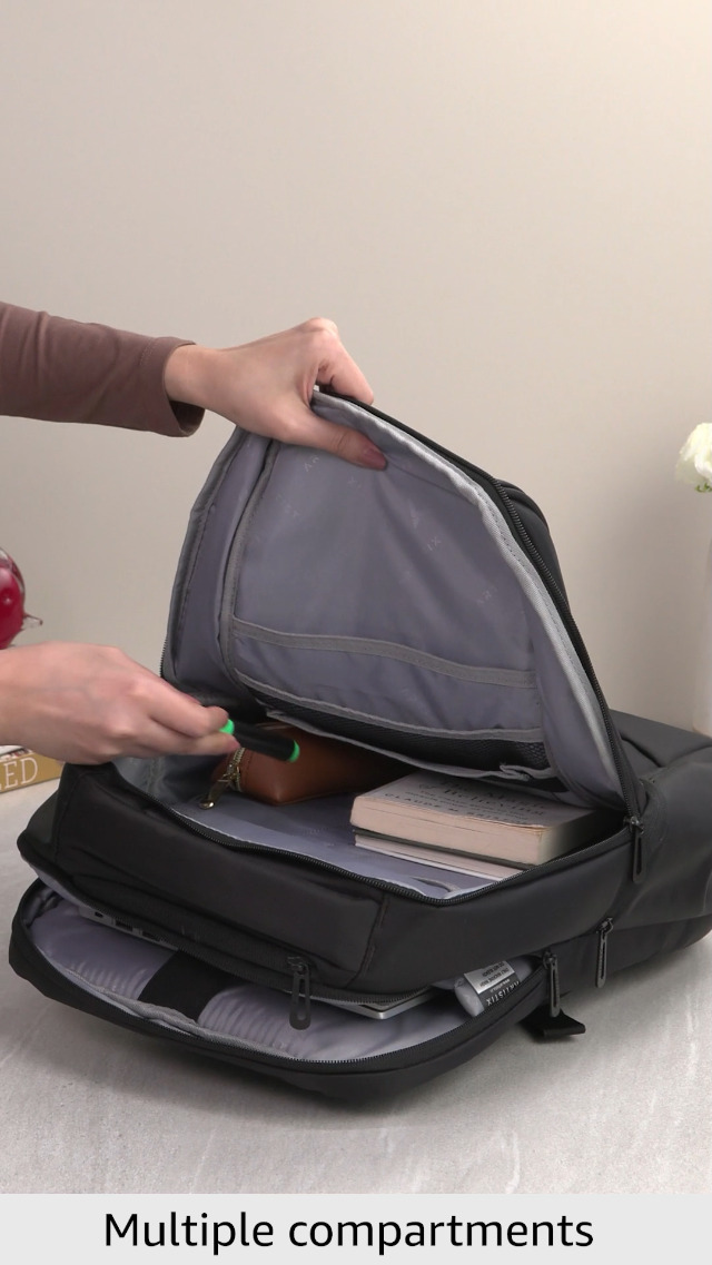 Yamaha Anti-Theft Commuter Travel Backpack with Laptop Compartment