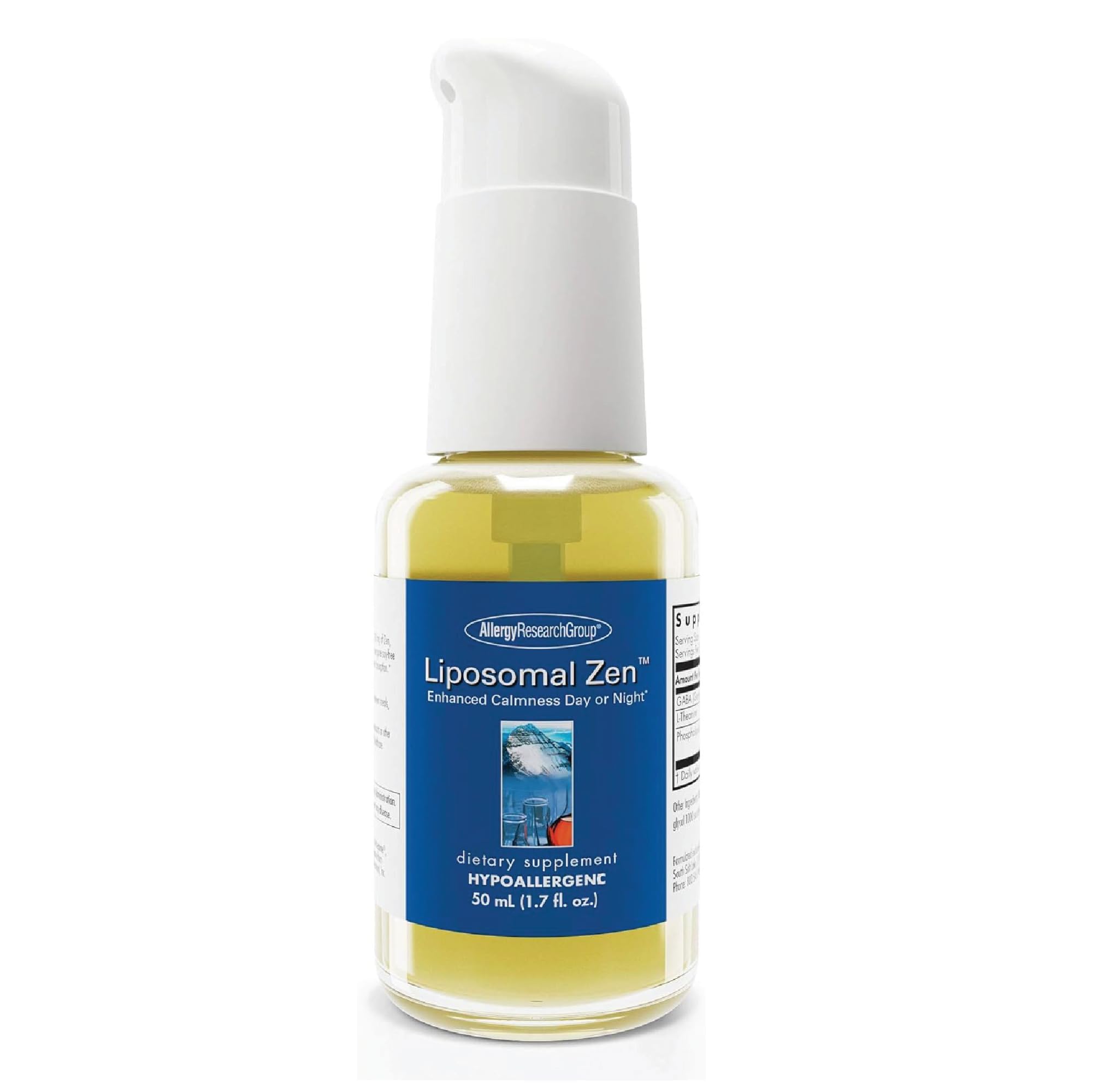 ARG Liposomal Zen L-Theanine Liquid Supplement, 1.7 fl oz
