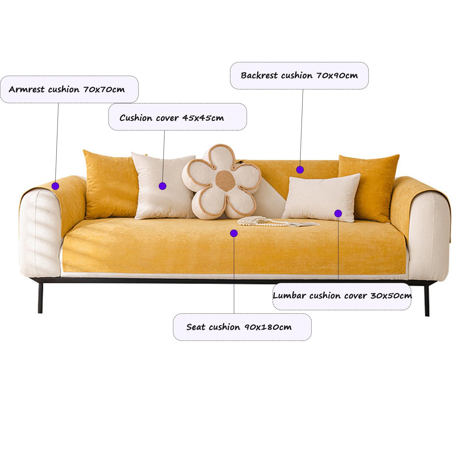 Genérico Impermeable Funda de Sofá,Manta Cubre Sofá Antideslizante AntiarañAzos Cuero/Madera Universal Cubre Protector De Sofa para Perros Mascotas Gatos y Perros Arañazo,Blue,110x240cm