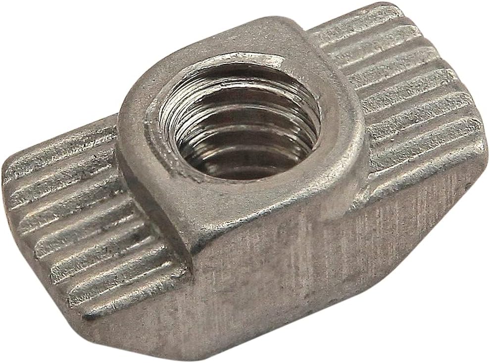 14166, 10 25 Series M4 x 0.7 Standard Drop in T-Nut Stainless Steel (500 Pack)
