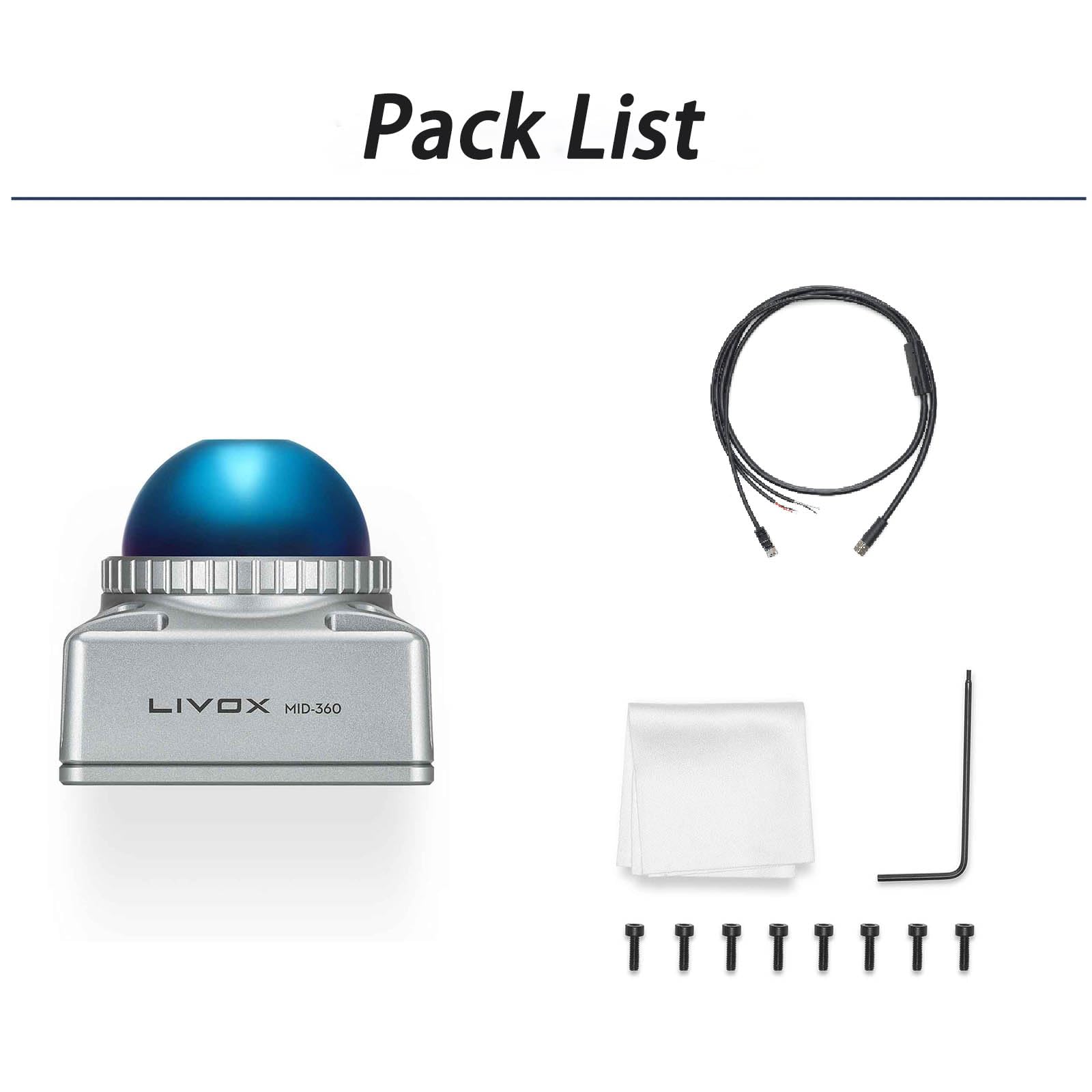 Amazon.co.jp: Dxtvate Livox Mid-360 3D LiDARセンサー - 360°x59° 広