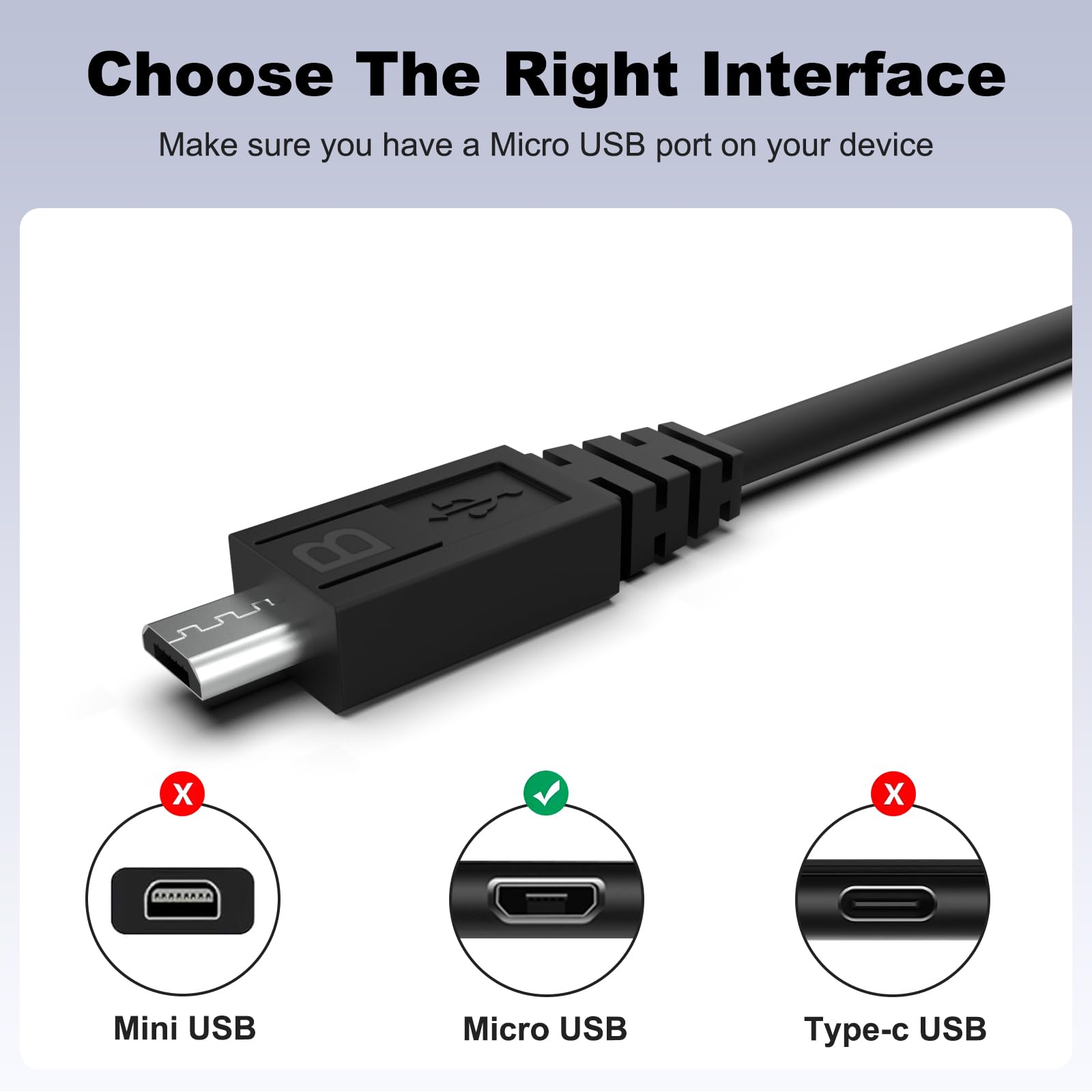 IFC-600PCU Kabel do transmisji danych kompatybilny z Canon PowerShot SX620 HS, SX720 HS, SX730 HS, SX740 HS, G7 X Mark II, G9 X, G9 X Mark II, EOS M5, EOS M6 i nie tylko