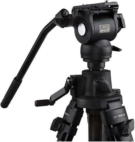 Miniatura 4 de Kit de trípode de columna ascendente con Ga230 y Gh03F (E-Image) con bolsa de piedra, funda de transporte y correa para el hombro (capacidad