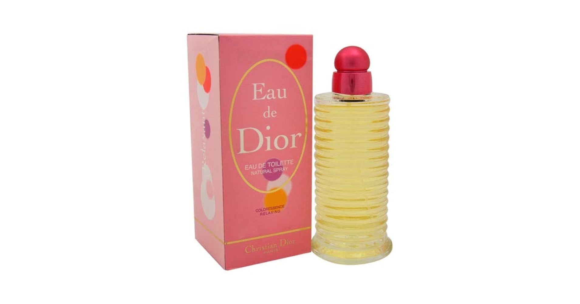 Dior☆Eau de Dior☆COLORESSENCE☆ RELAXANTE CHRISTIAN DIOR Eau De Dior Coloressence Relaxante EDT 3.4 oz
