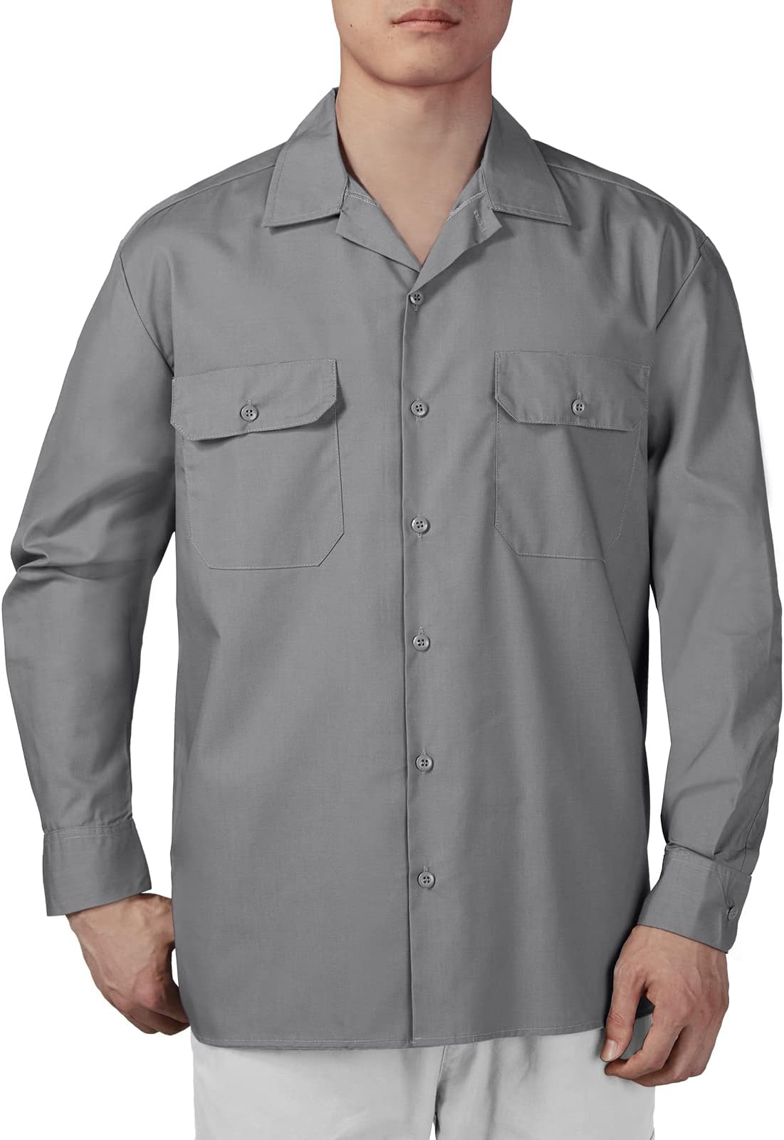 HISEA Men's Long Sleeve Work Shirt