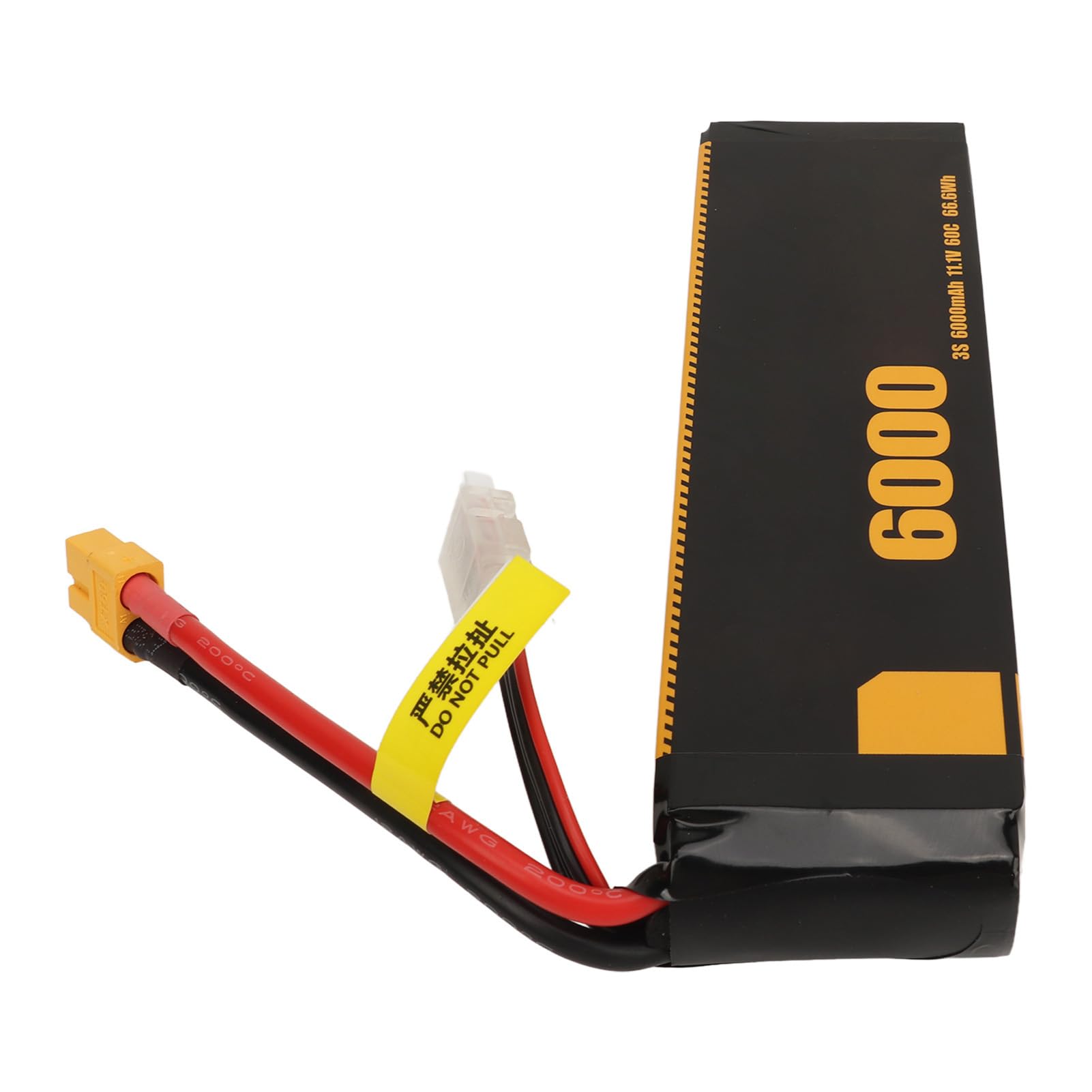 Bateria Lipo, Bateria Lipo 3S 6000 Mah Wysoka wydajność Odporność na Uderzenia Długa żywotność dla Modeli FS 1/10 1/8 (XT60)