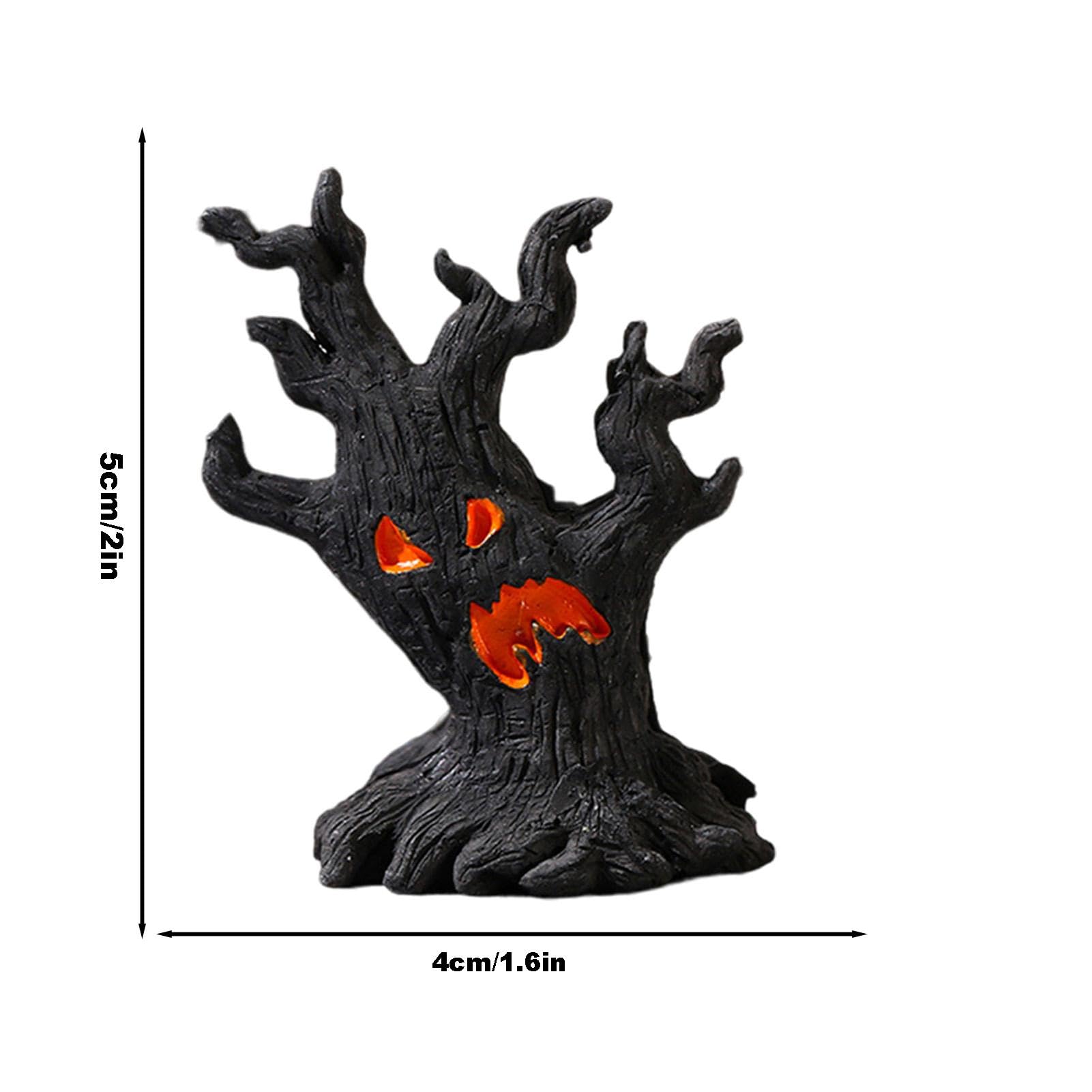 Amazon.co.jp: Hozilen 怖い木、樹皮の顔のハロウィーンの小道具
