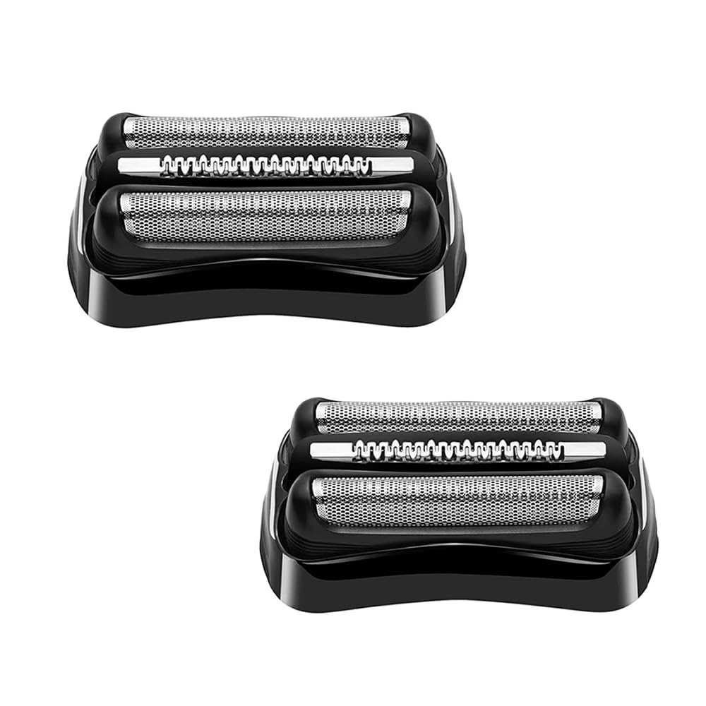 2 Packs 21B Series 3 Electric Shaver Replacement Head Compatible with Series 3 Foil Shaver Replacement Heads 21b 3010s, 3040s,5409,etc for Braun Part 21b