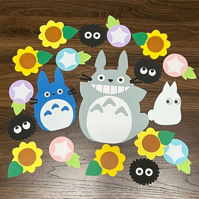 トトロ 立体オブジェ 春夏秋冬 4点セット トトロ 立体オブジェ 春夏秋冬 4点セット