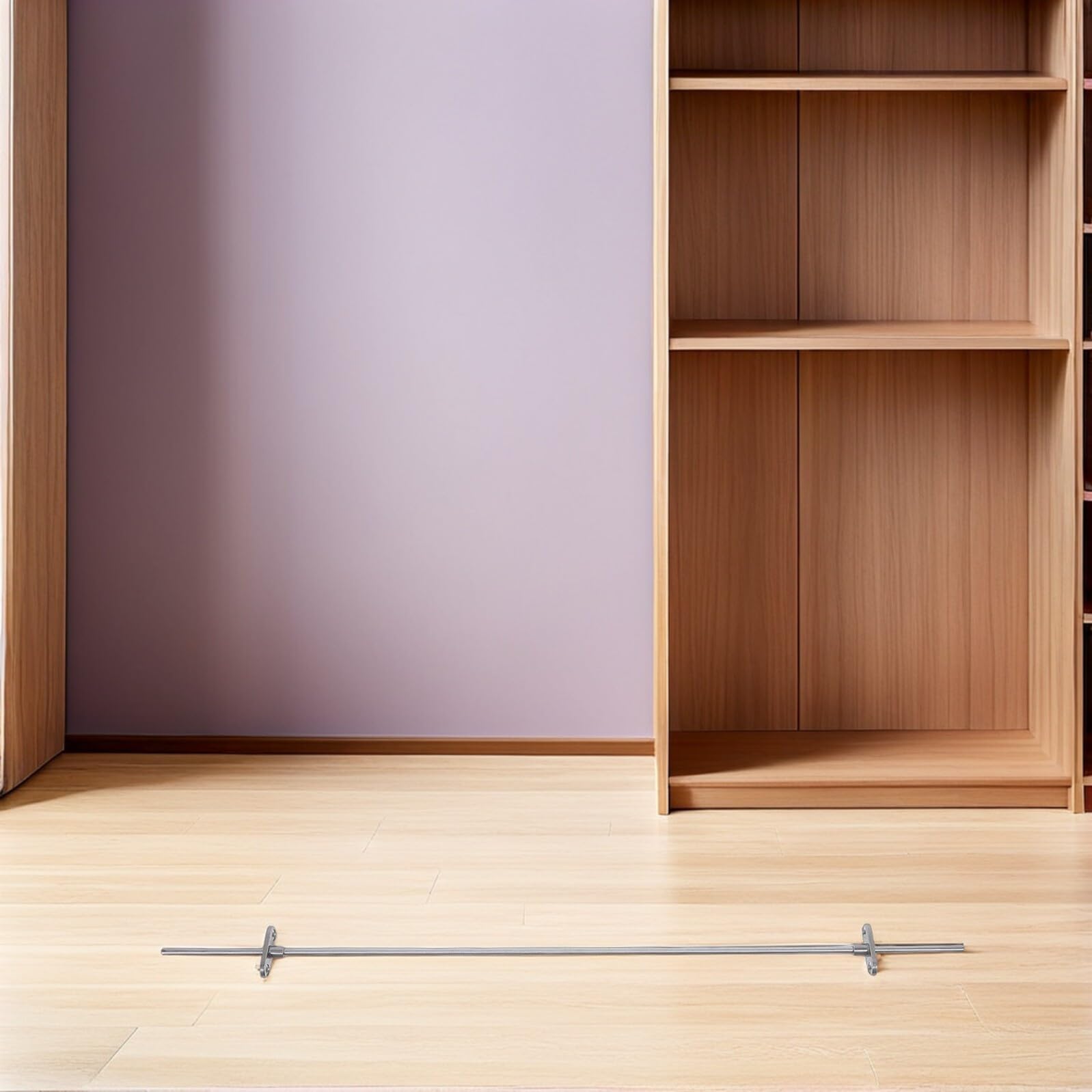Operitacx Soporte para Barra de Colgar Archivos de Acero Inoxidable Superficie Antioxidante y Alta Capacidad de Carga para Organización en Oficina y Hogar