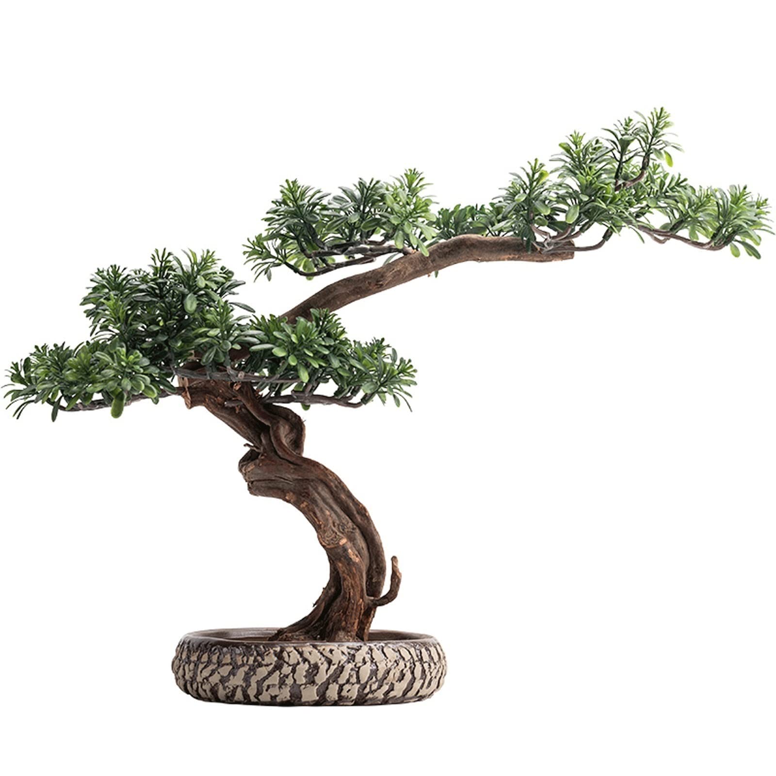 Artificial Bonsai Tree Artificial Pine Tree Bonsai Trees Simulation Bedroom Plants for Home Decor Indoor Bonzai