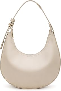 Keyli Shoulder Handbags for Women Waterproof Leather Small Clutch Purse Trendy Zipper Top Handle Bags Mini Purses Cute Tote Messenger Bags with Adjustable Strap Khaki