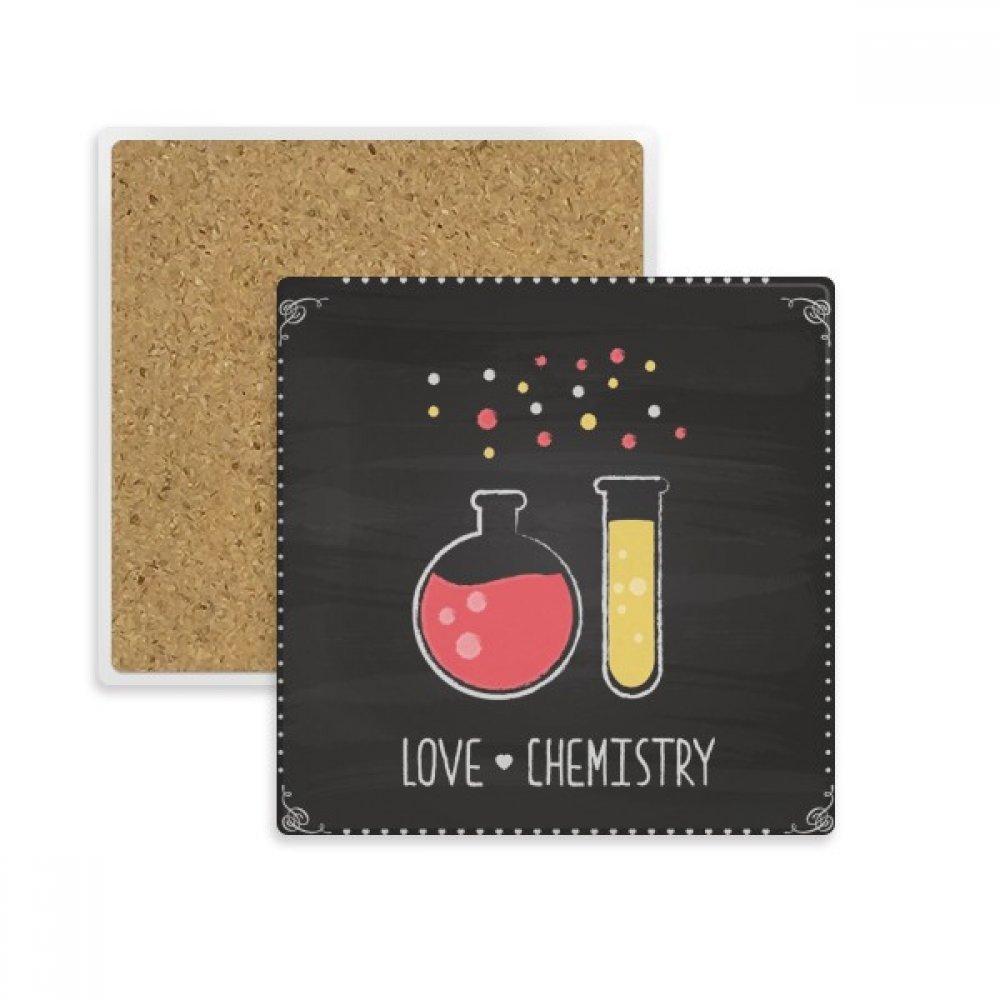 Cadeau de boissons original avec ce dessous de verre chimie en pierre