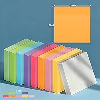 Vista 4 de 27 Pack of 3x3 Inch Sticky Notes Self-Stick Memo Pads - 1620 Sheets in Total! Great for Home, Office & School