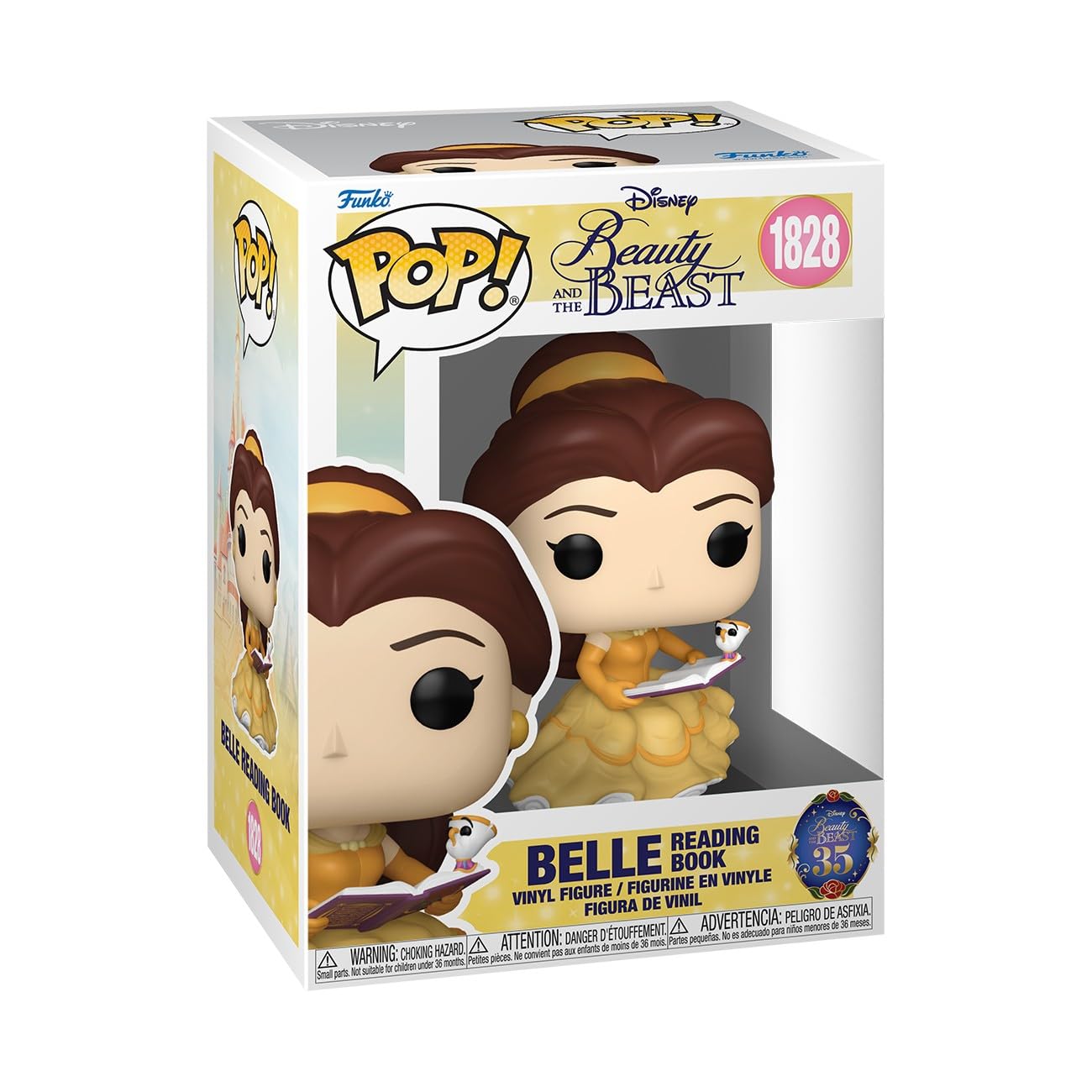 Pop! Disney: Readers - Belle Reading Book