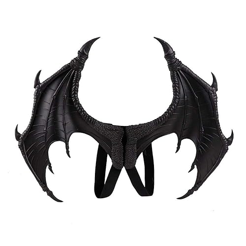 Himine Dragon Wings Props Cosplay Wings - Black