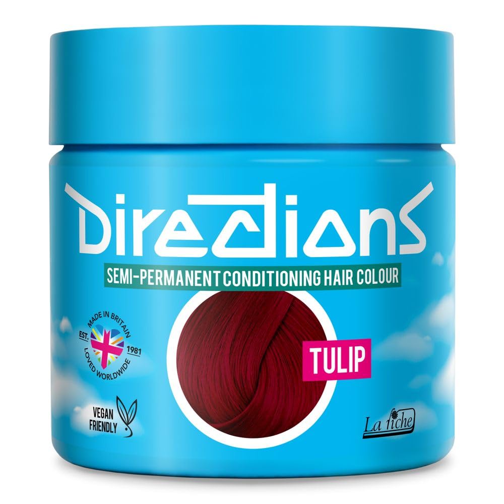 DIRECTIONS Tulip Semi-Permanent Hair Colour - 88ml Tub
