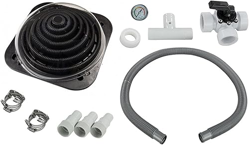 Miniatura 10 de Sun2Solar Calentadores solares de una sola unidad estilo XD1 para piscinas sobre el suelo  Calienta piscinas de hasta 15,000 galones