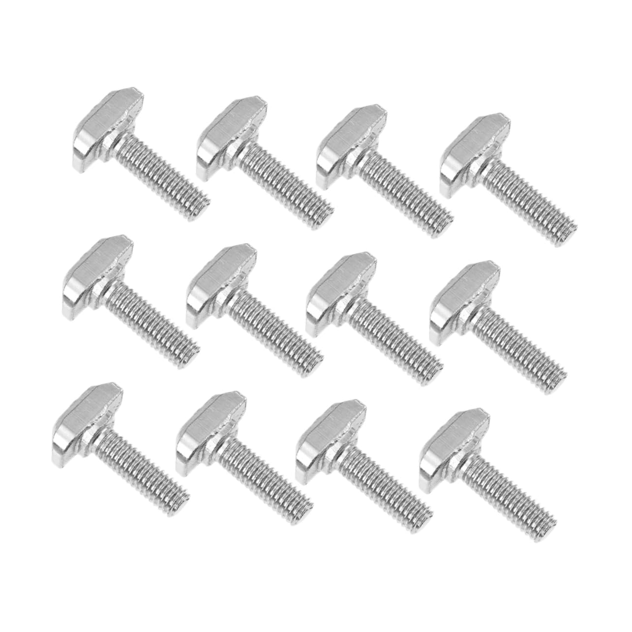 T Slot Drop-in Bolts M8x25 Carbon Steel 50pcs for T-Slots