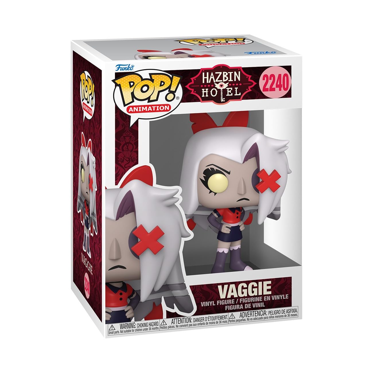 Amazon.com: Funko Pop! Animation: Hazbin Hotel - Vaggie - 1/6 Odds
