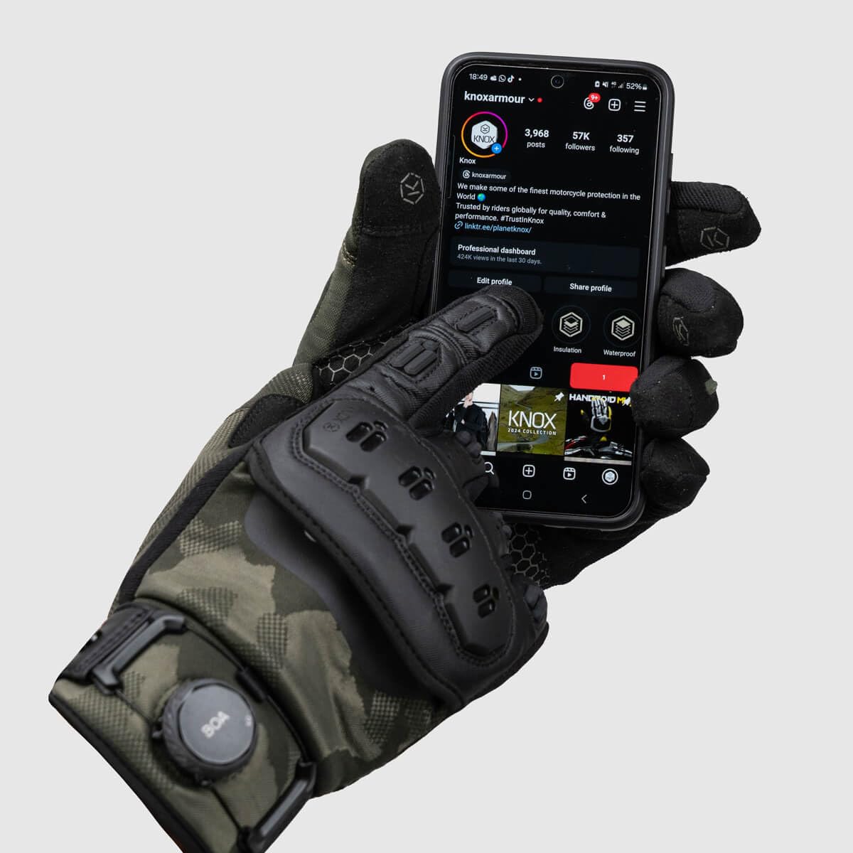 Amazon.co.jp: KNOX(ノックス) オフロードバイク用プロテクション