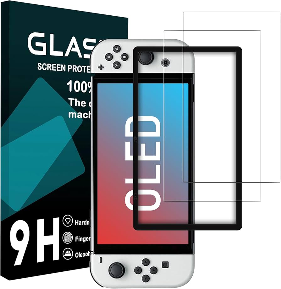 そ　Switch 有機ELモデル OLED ガラスフィルム　2枚 Amazon | 対応 Switch 有機 EL フイルム ガイド枠付き【2枚セット 国産