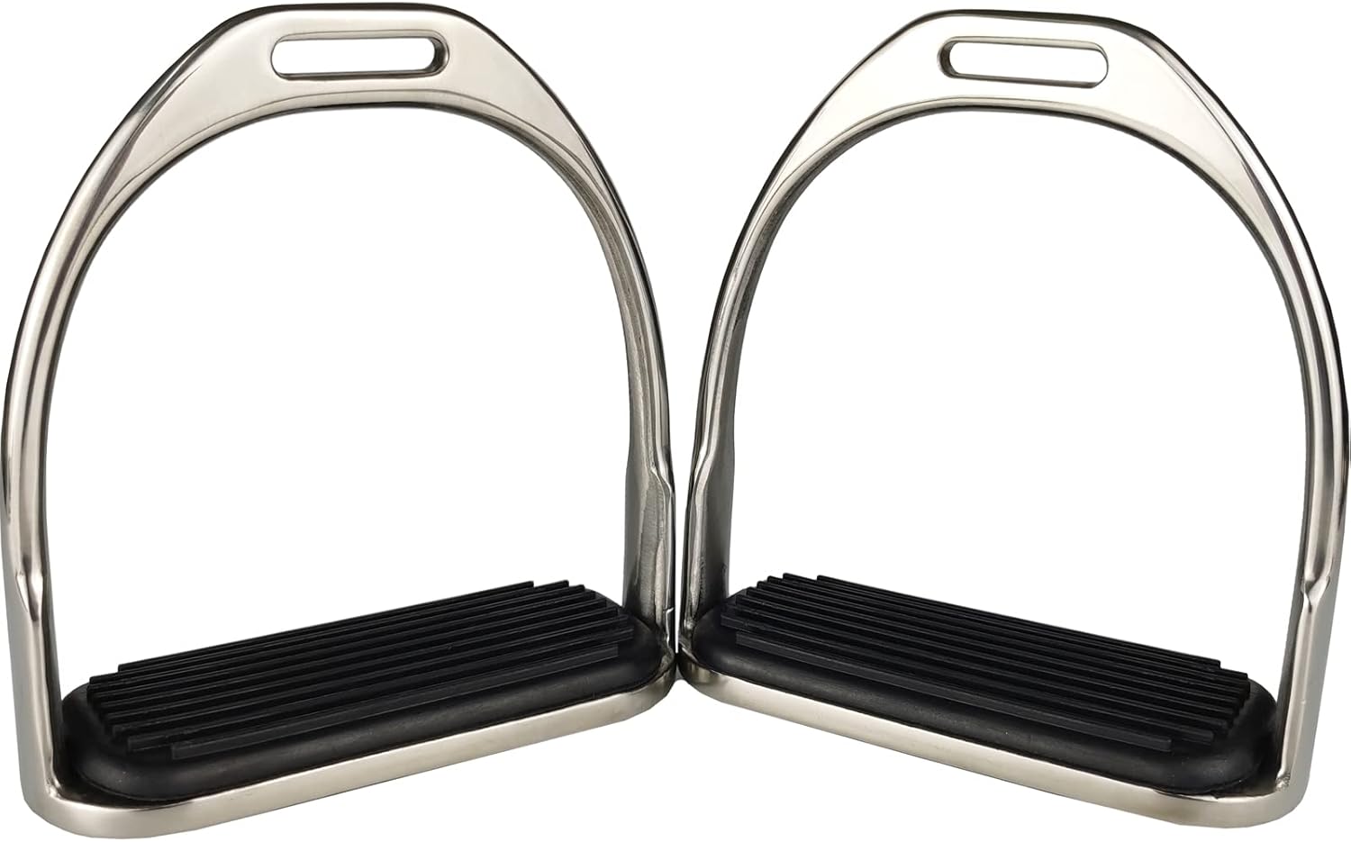 Locci Safety Stirrups, 18/8 Stainless Steel Western