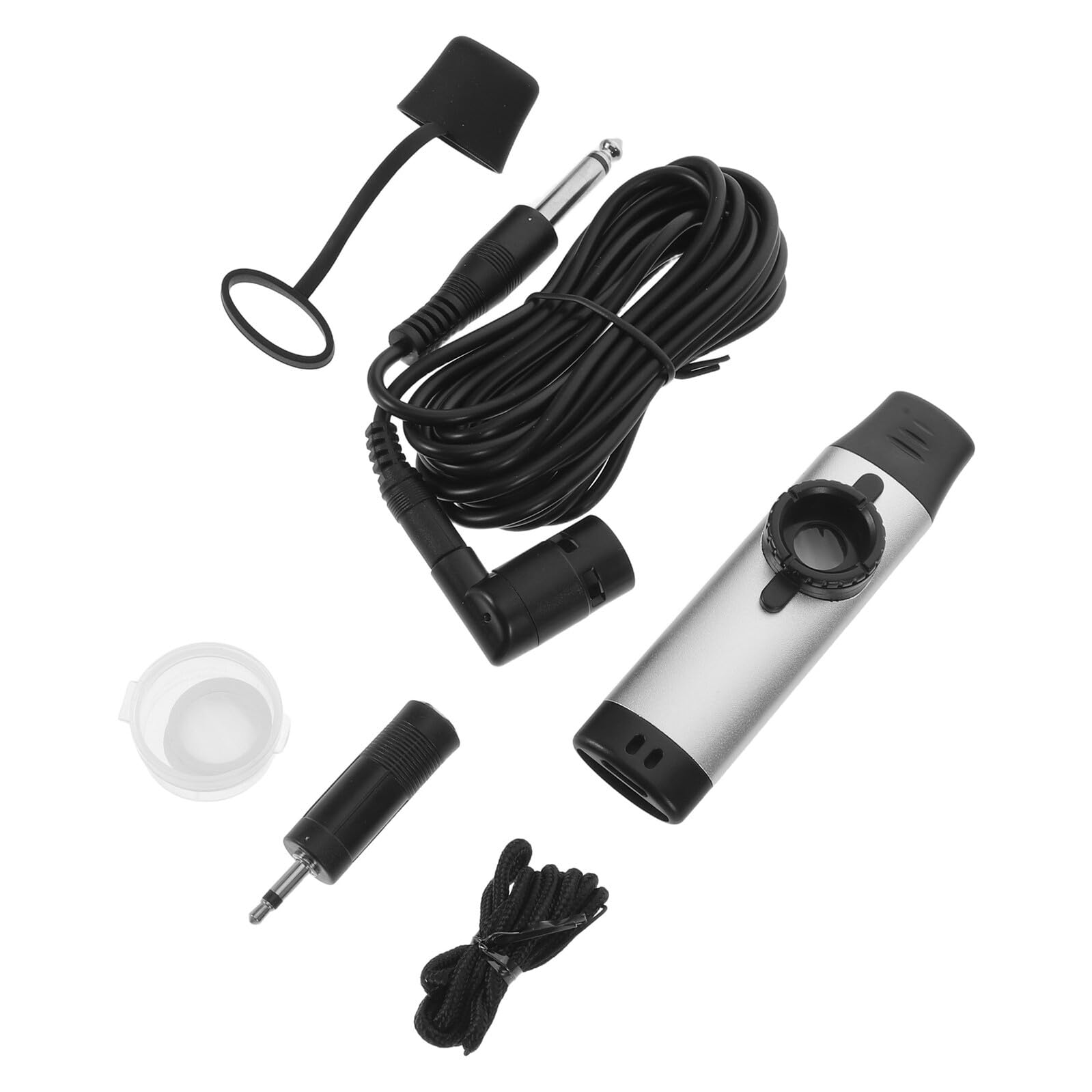 Kazoo Metálico Portátil Plata Instrumento Musical Electrónico Fácil de Aprender para Principiantes Compañero para Guitarra y Actuaciones Musicales