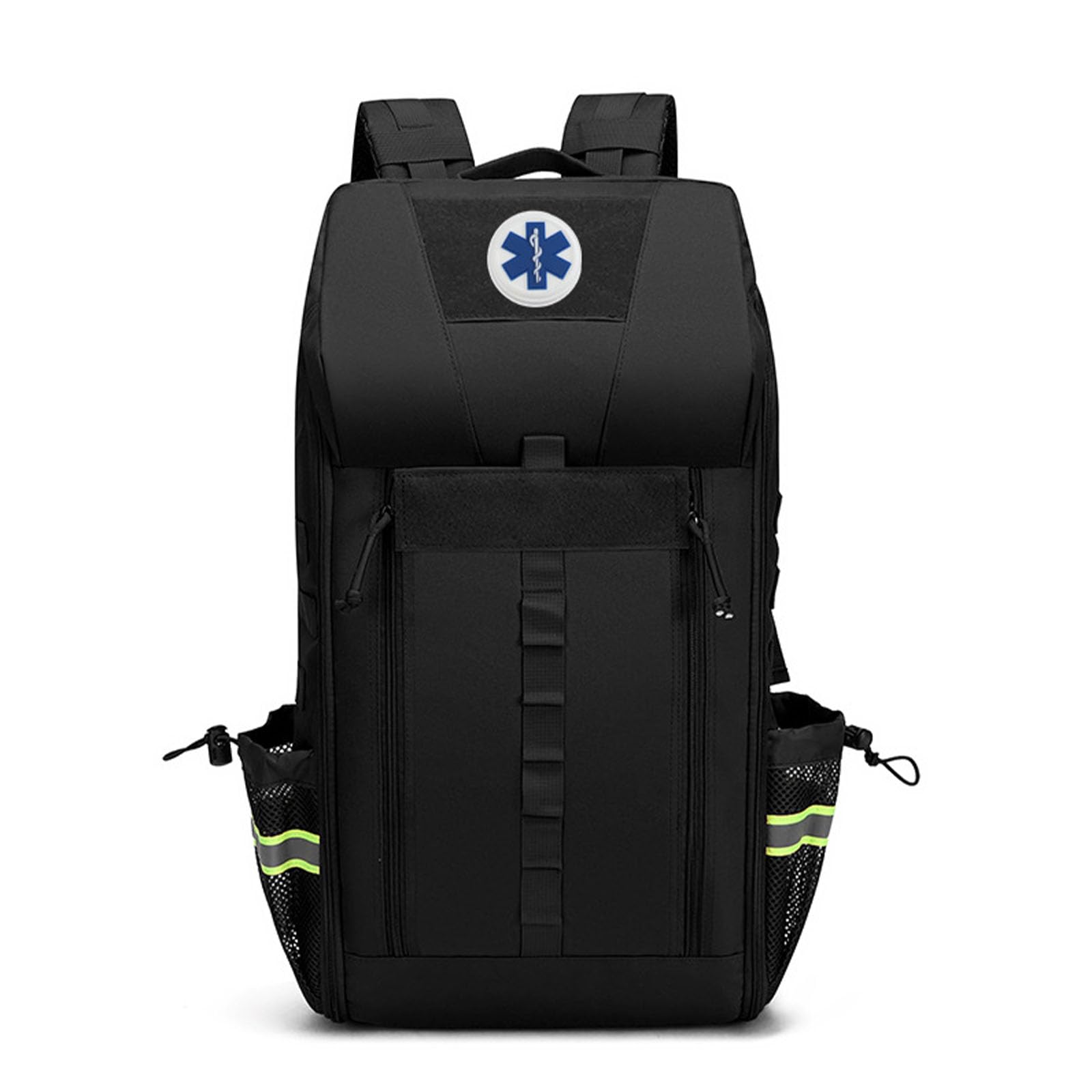 Mochila de emergencia vacía, Bolsa de primeros auxilios grande, Mochila de rescate para bomberos Búsqueda y RescueTools, Para el hogar y el trabajo, senderismo, campamento.