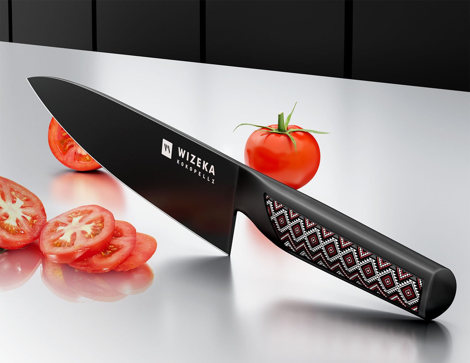 Snapklik.com : WIZEKA Chef Knife: 8 Inch: Extreme Sharp Kitchen Knife ...