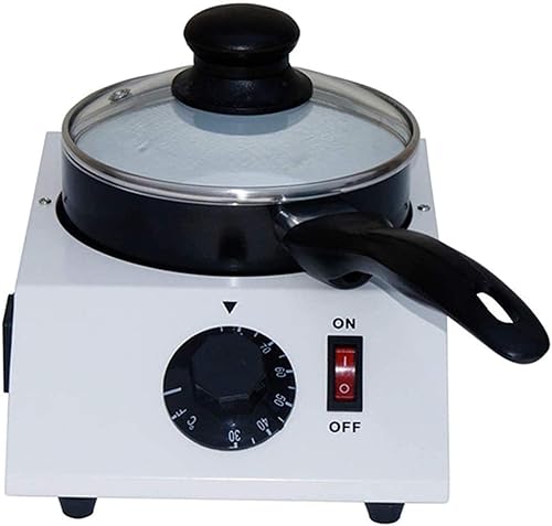 Máquina de enfriamiento de chocolate, mini máquina de fusión eléctrica de chocolate, olla antiadherente de cerámica, para chocolate y fondue
