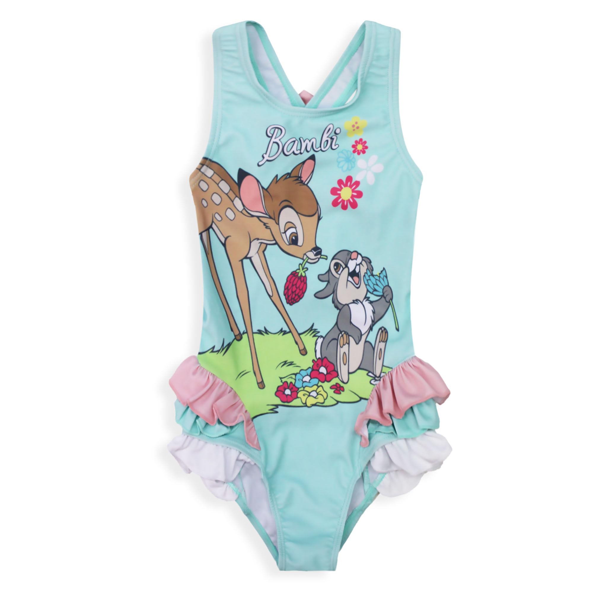 Disney Costume da Bagno Intero Mare Bambi per Neonato Bambina 1 Pezzo Bimba 6661
