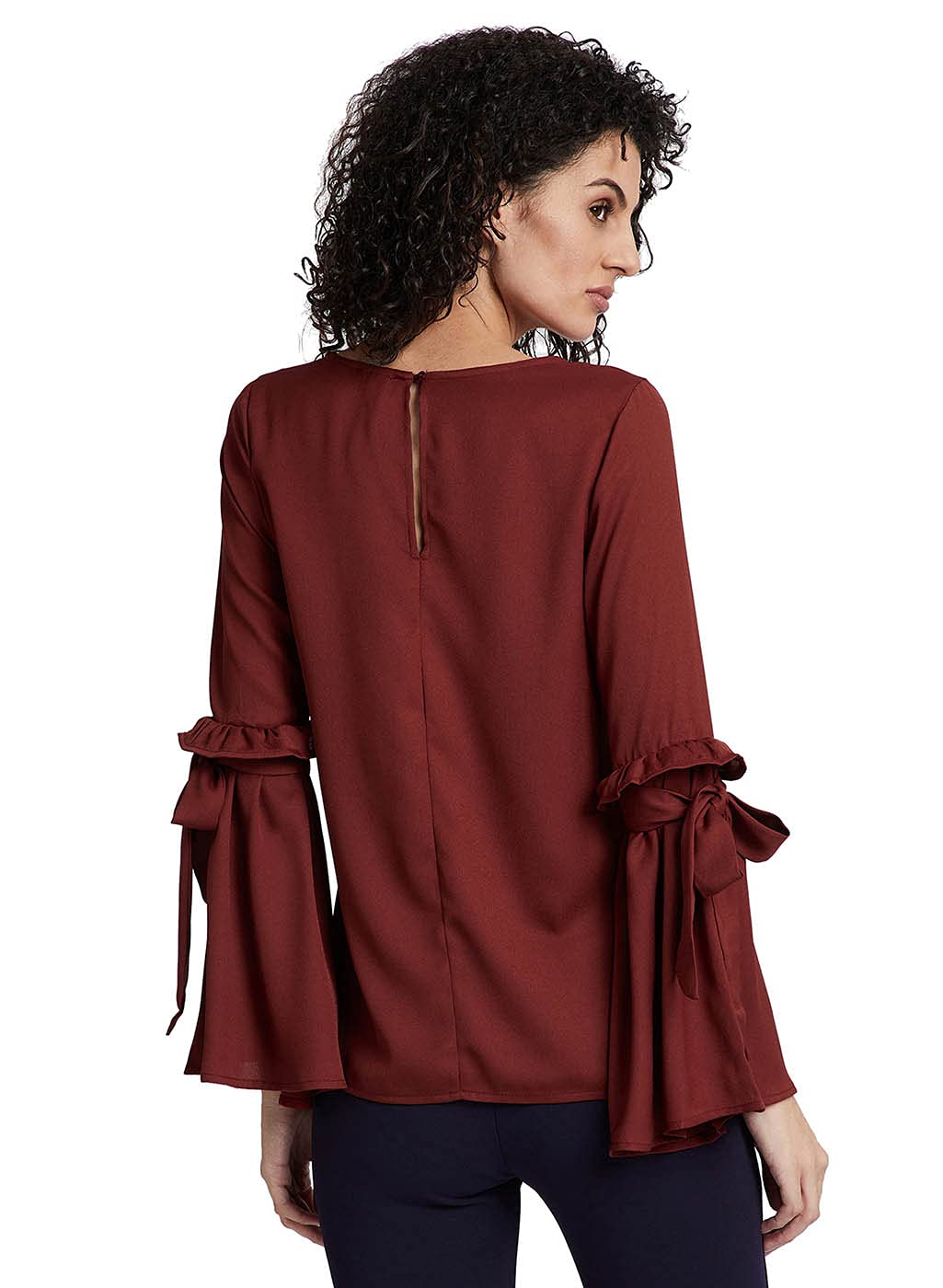 Kazo Women's Solid Regular Top (116697ABNXS_Multicolor XS) 2