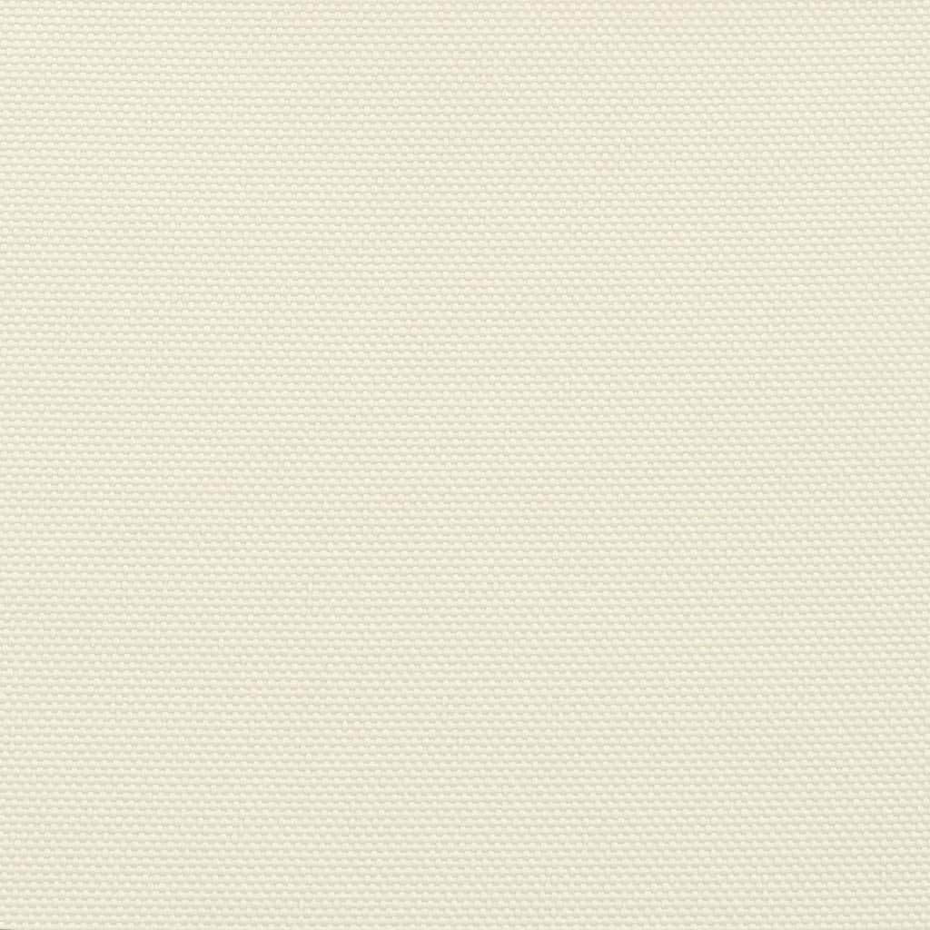 Protector visual para balcón, color crema, 120 x 700 cm, 100 % poliéster Oxford con revestimiento de PU, impermeable, resistente a los rayos UV, resistente al viento, incluye cuerda de 24 m y ojales