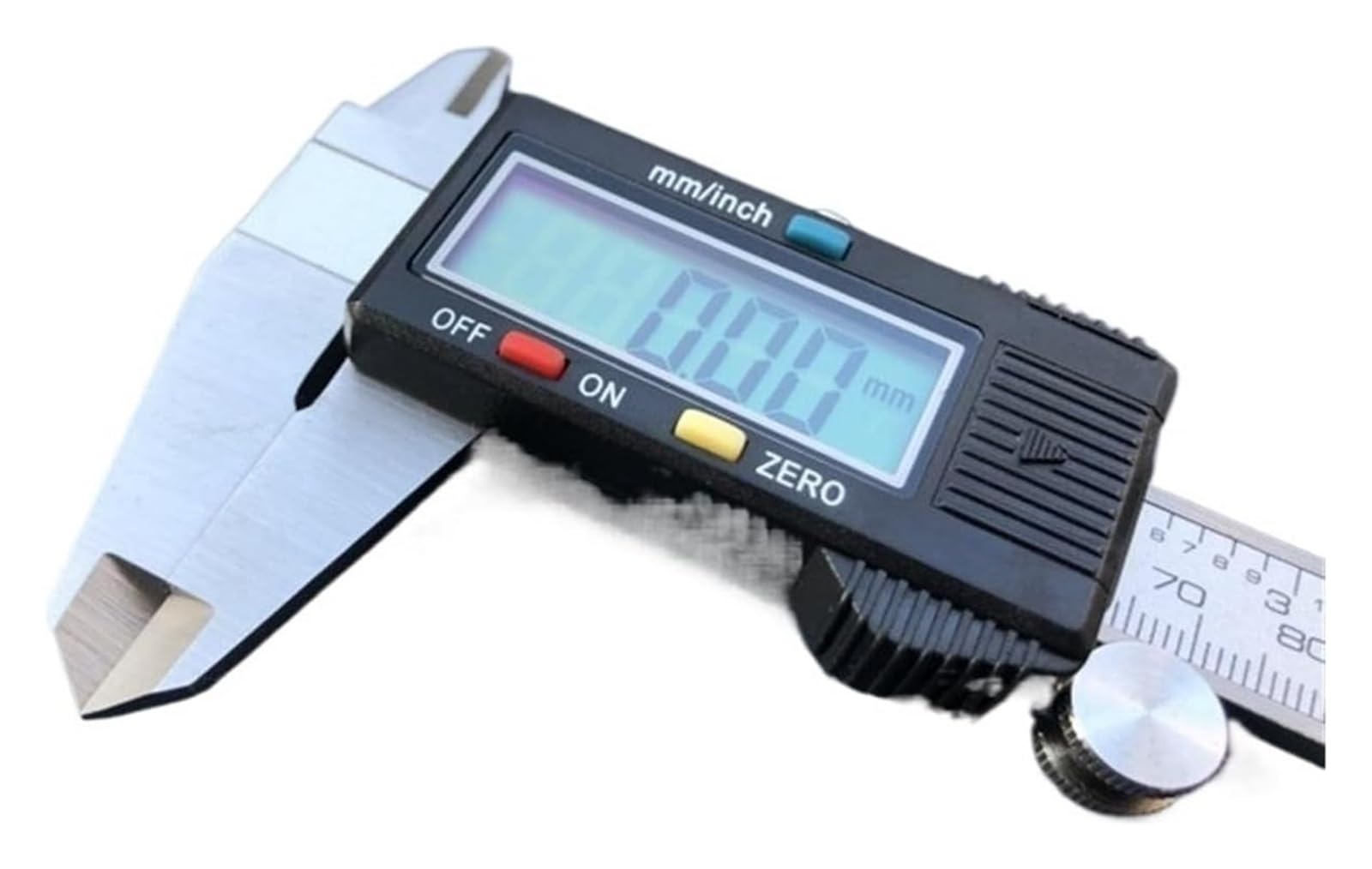 Messschieber mit Uhr, elektronischer digitaler, Kunststoffgehäuse, Edelstahl, 051 Typ 0-150-200-300,1210
