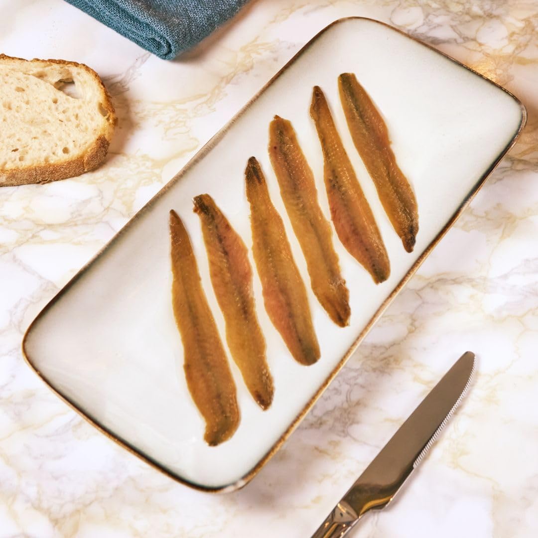 CANTABRICO GOURMET Anchoas de Santoña en Aceite 36-46 Filetes Artesanales Premium 200gr