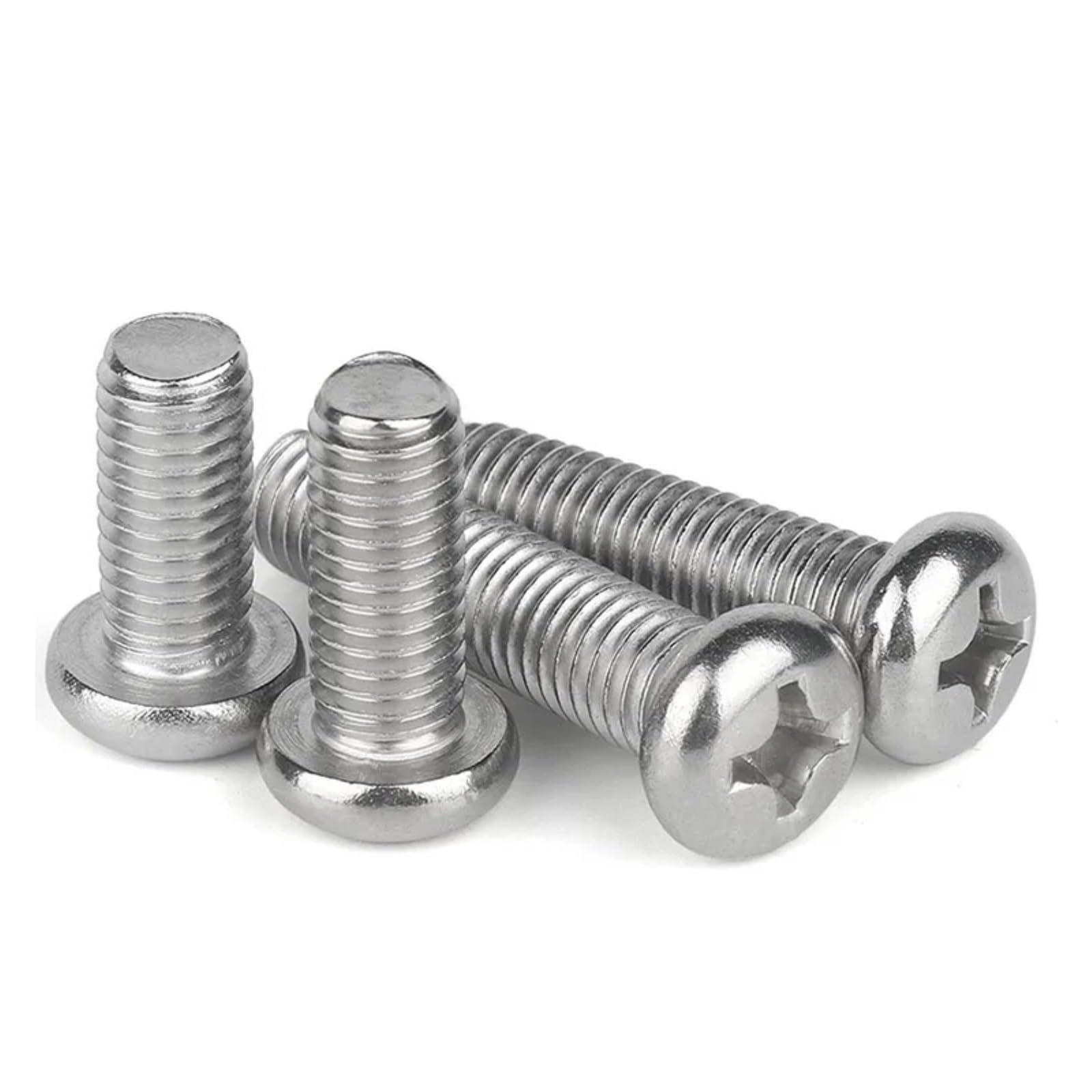 Vis M6x12mm Tête Cruciforme - 30 Pièces - Pour Métal - Neuf