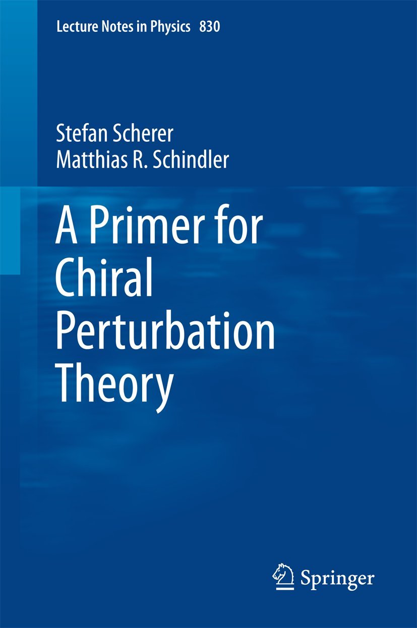 A Primer for Chiral Perturbation Theory: 830 (Lecture Notes in Physics, 830)