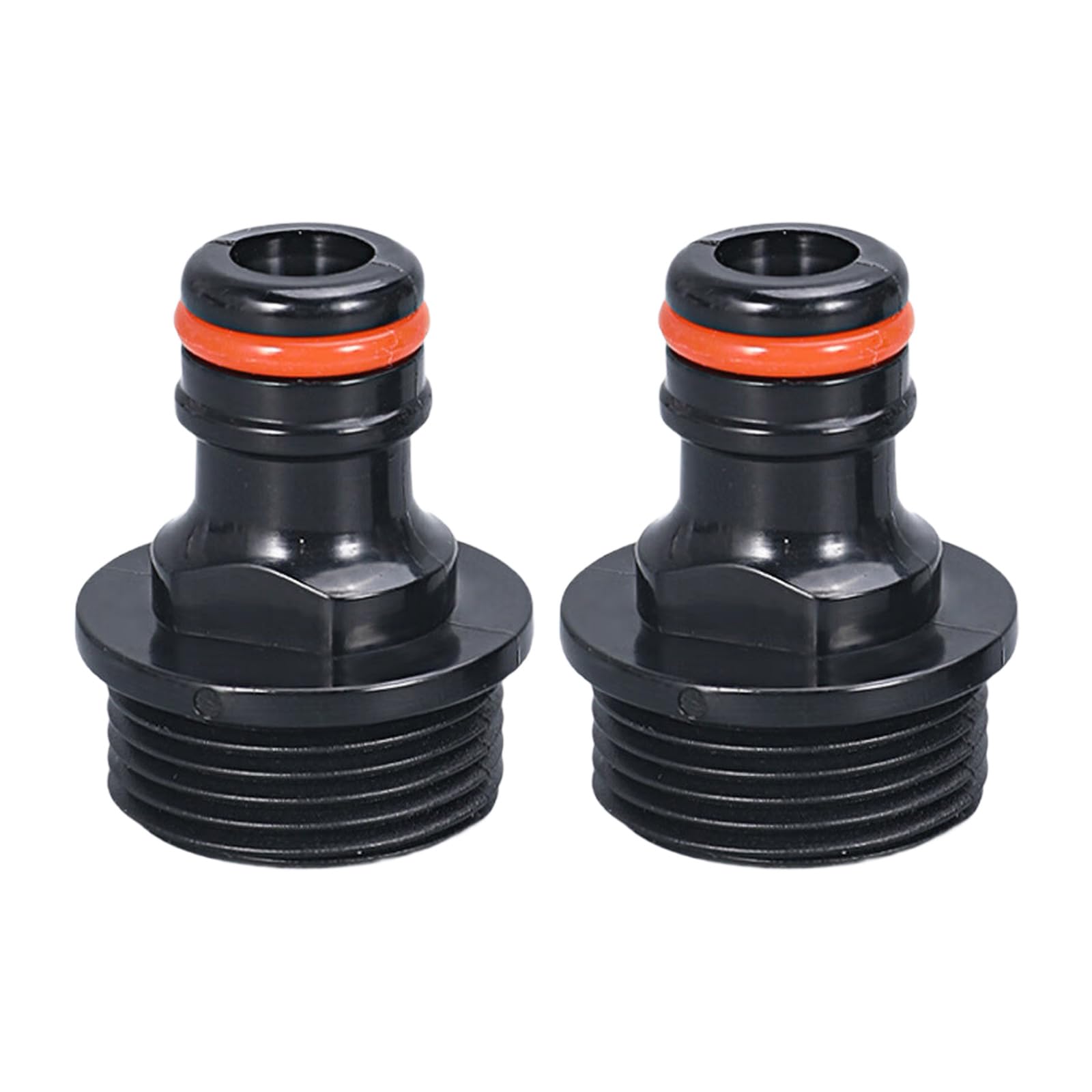 Lsttbo 25Mm Of 2 Garden Hose Accessories 1 / 2Inch 3 / 4Inch Quick Connecting Water Hose Fittings Sprays Nozzle Faucet Connectors Leakproof Fitting
